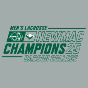 Babson Mens Lacrosse Champions - Long Sleeve Fan Favorite Tee Design