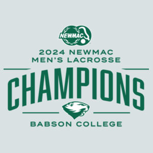 Babson Mens Lacrosse Champions Design